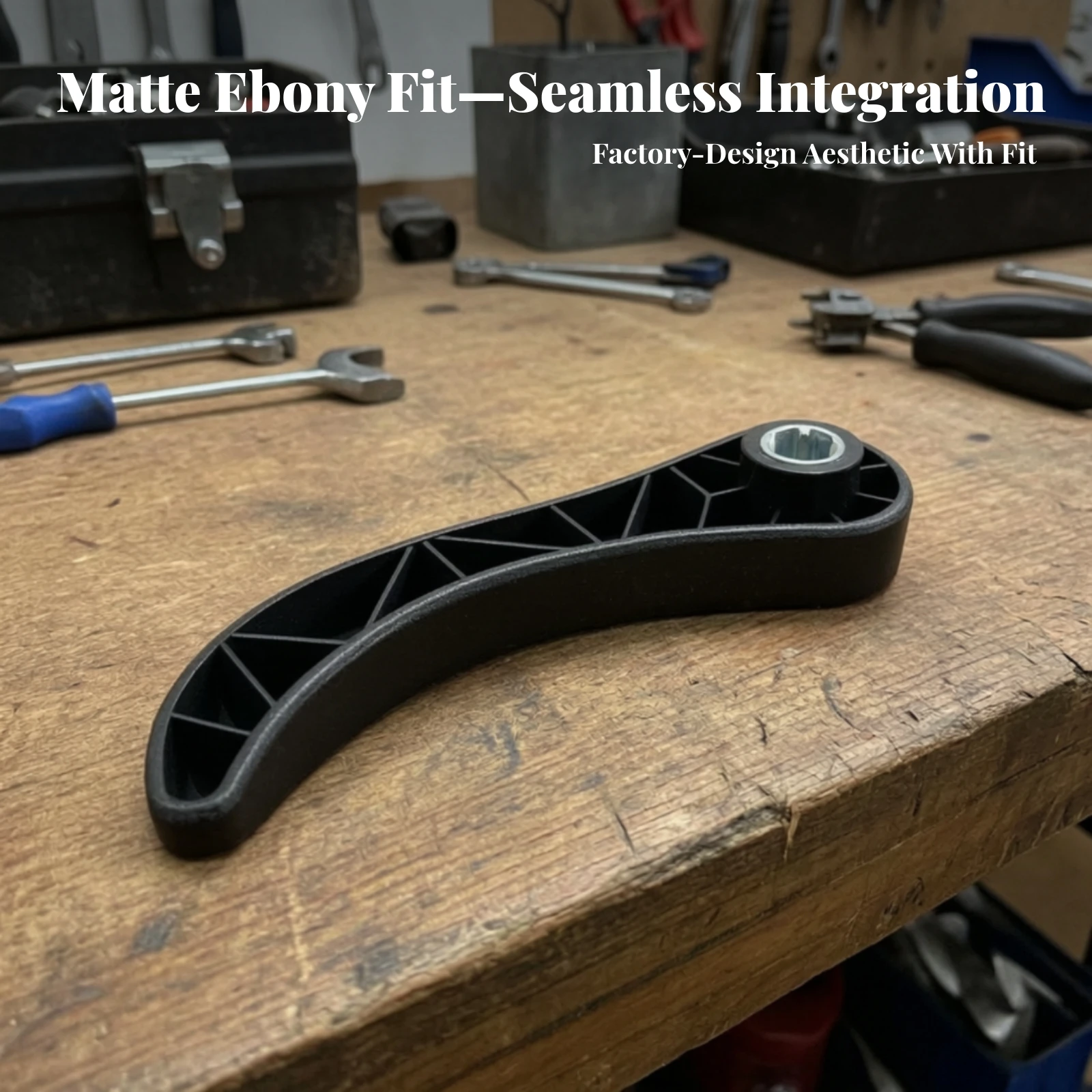 Seat Adjustment Handle with Screws Replacement Car Seat Recliner Handle Hardware Adjustable Compatible for Mechanics