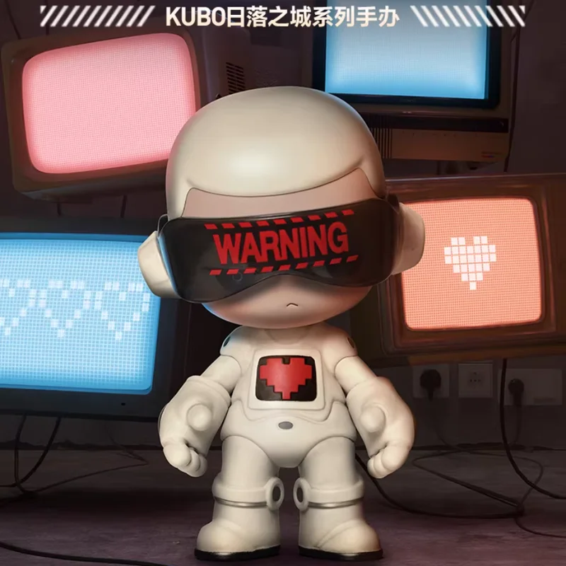 

100% Origina POP MART KUBO Sunset City Series Blind Box 12 Regular 1 Hidden Style Trendy Collectible Figure Desktop Decor Gift