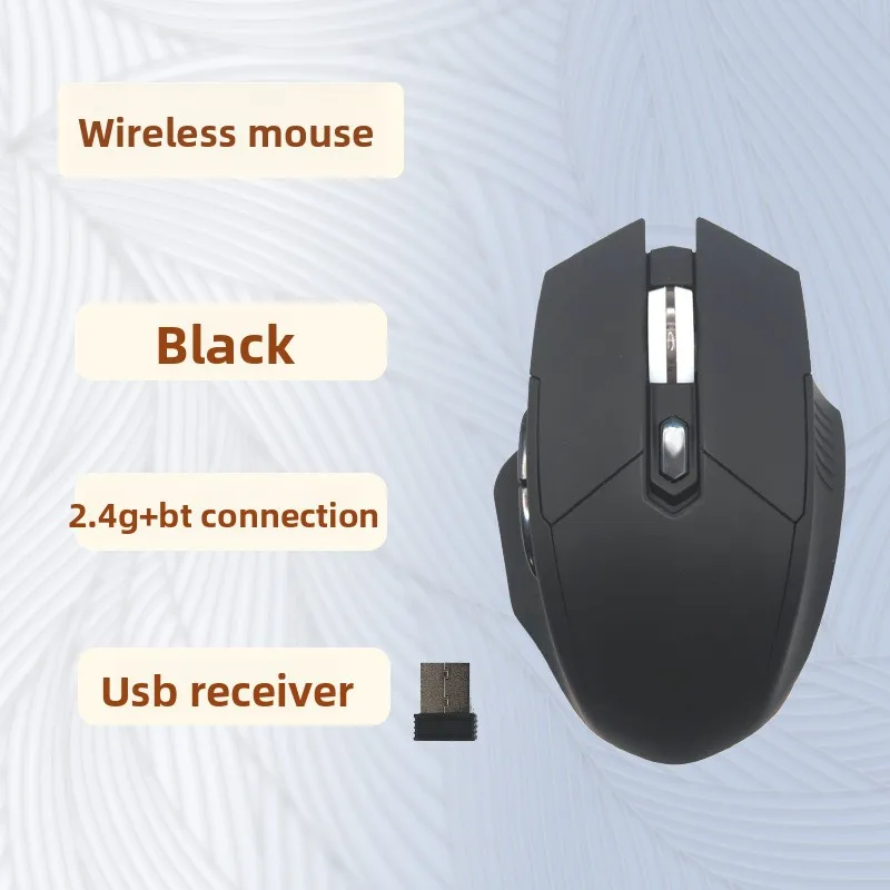 

M100 Wireless Dual-mode Bluetooth Mouse Rechargeable Suitable for All Computers USB