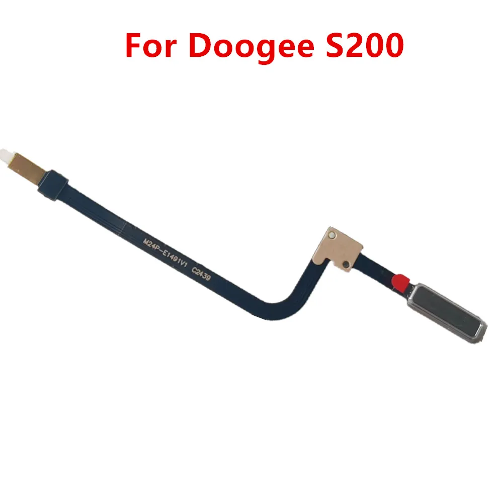 New Original For Doogee S200 Cell Phone Fingerprint Modules FPC Home Button Sensor Flex Cable For Doogee S200