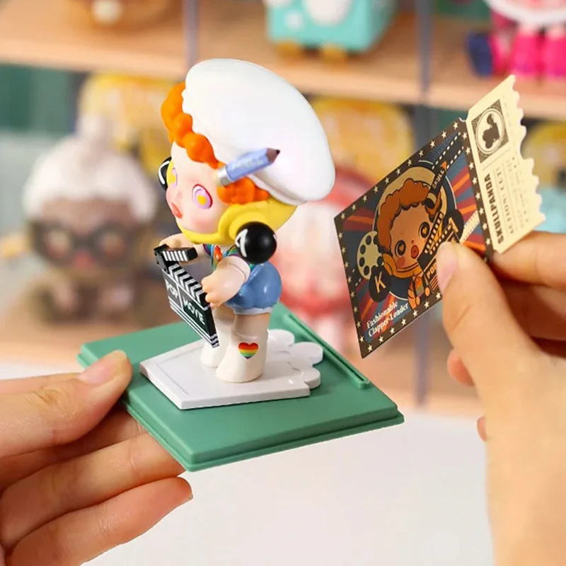 블라인드 박스 인형 보관함 케이스 아크릴 방진 주최자 액션 피규어 컬렉션을위한 다층 미스터리 박스 디스플레이 스탠드