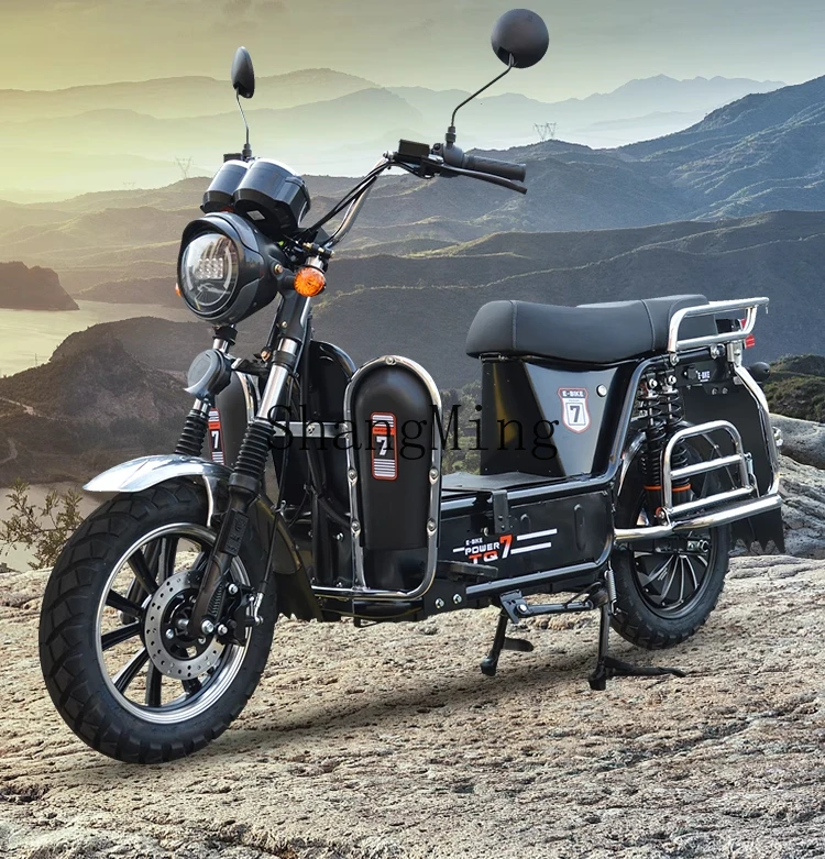 ZYH دراجة نارية كهربائية ذات بطارية عالية السرعة وسحب بعجلتين