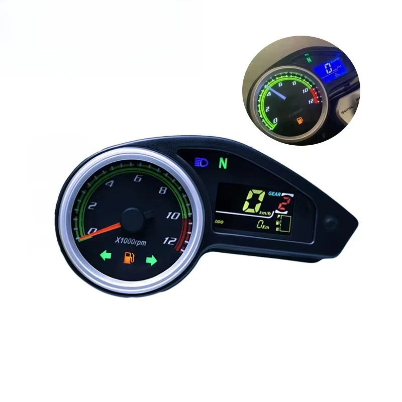 

Brazil CG Off-Road GY200 Parts Enduro 250 Motorcycle LCD Digital Instrument Odometer Tachymeter Tachymeter