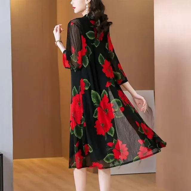 Fashion Summer Autumn Printed Long Cardigan Women Female Loose Thin Coat Jacket Ladies Shawl Outerwear sun protection