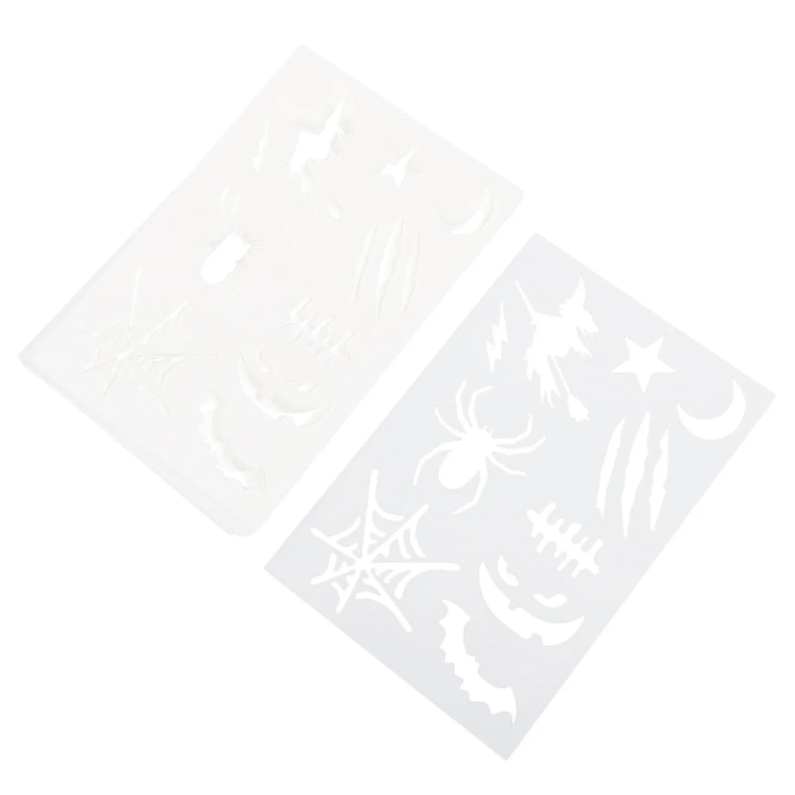 

20 шт. трафаретов для рисования на Хэллоуин, шаблоны для рисования своими руками, мягкий полипропиленовый материал, моющиеся, многоразовые, для детского творчества и декора