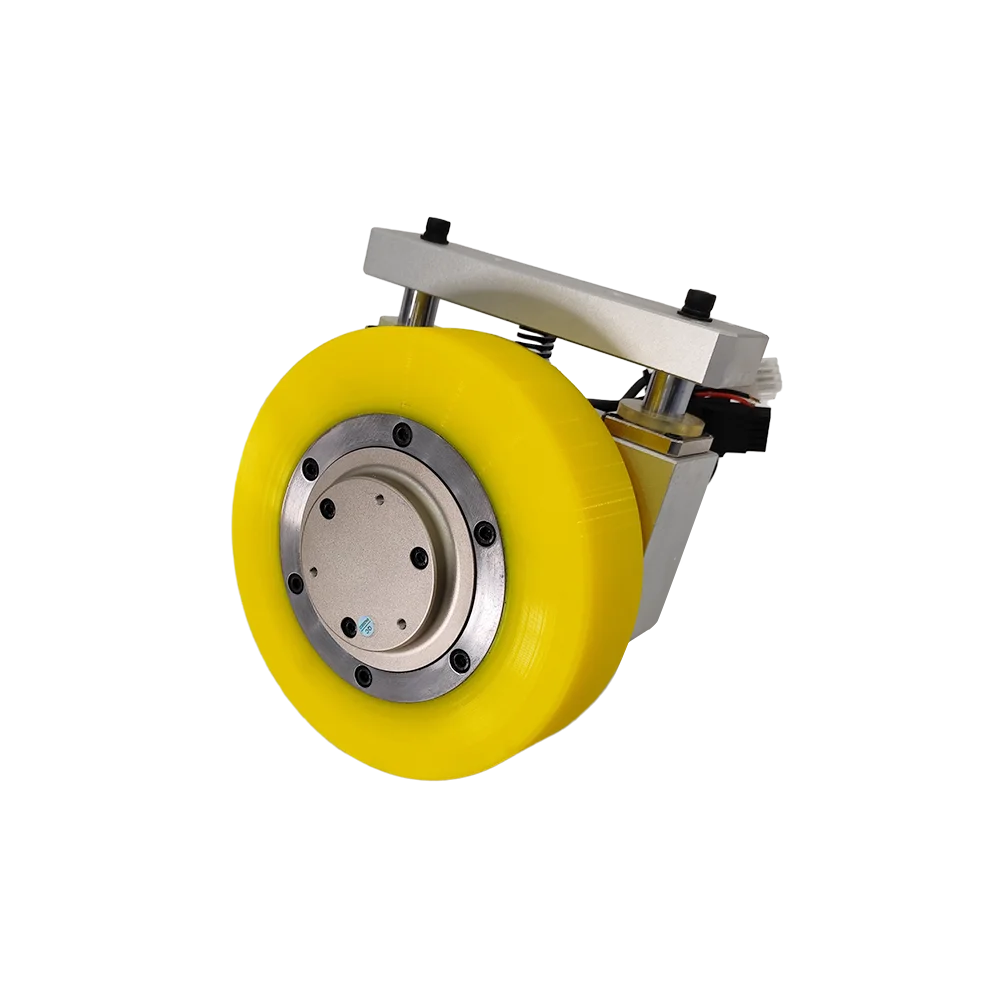 220mm Heavy-Duty AGV Traction Wheel Single Drive Planetary Gear Shock Absorbing Suspension
