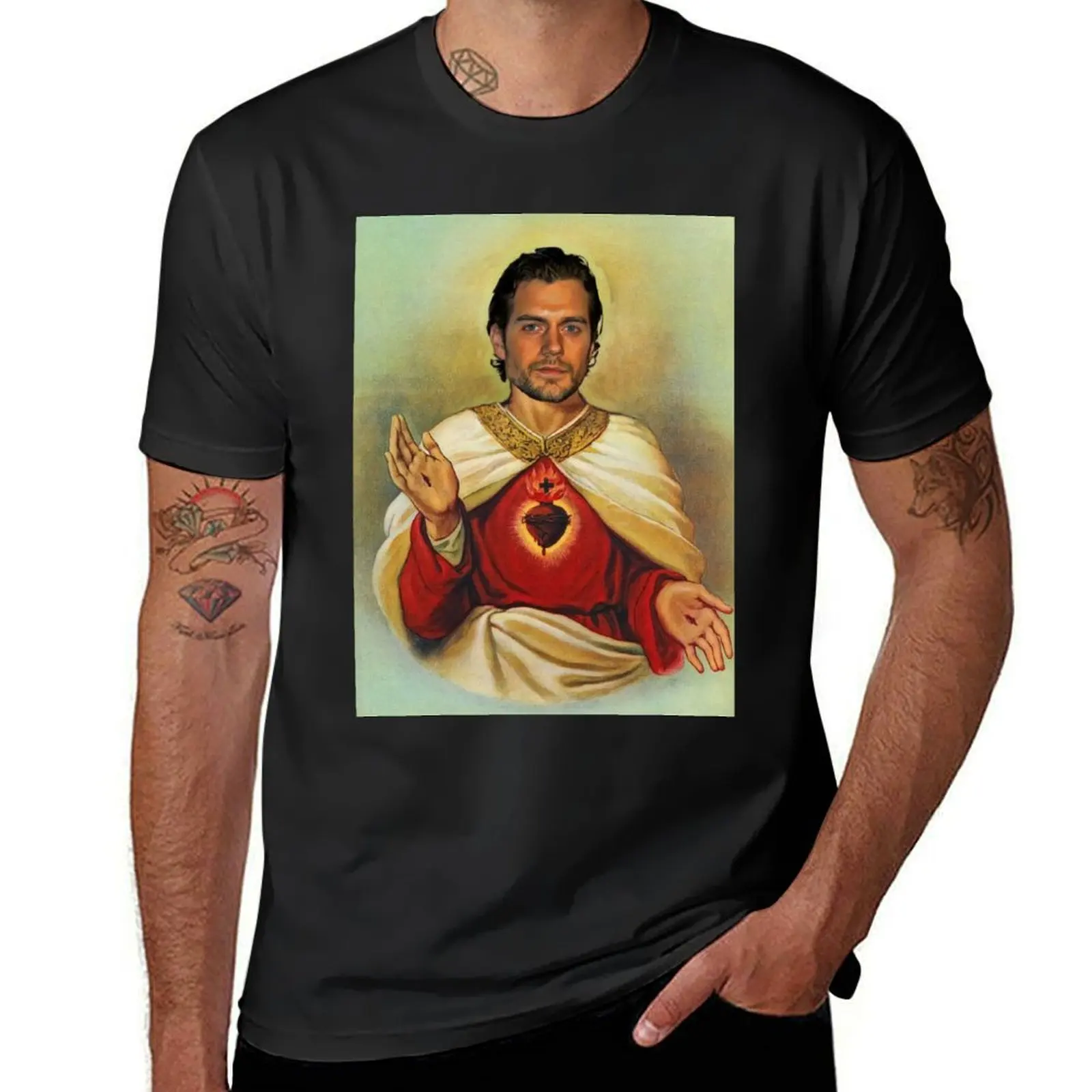 

henry cavill T-Shirt quick drying heavyweights aesthetic clothes men clothings