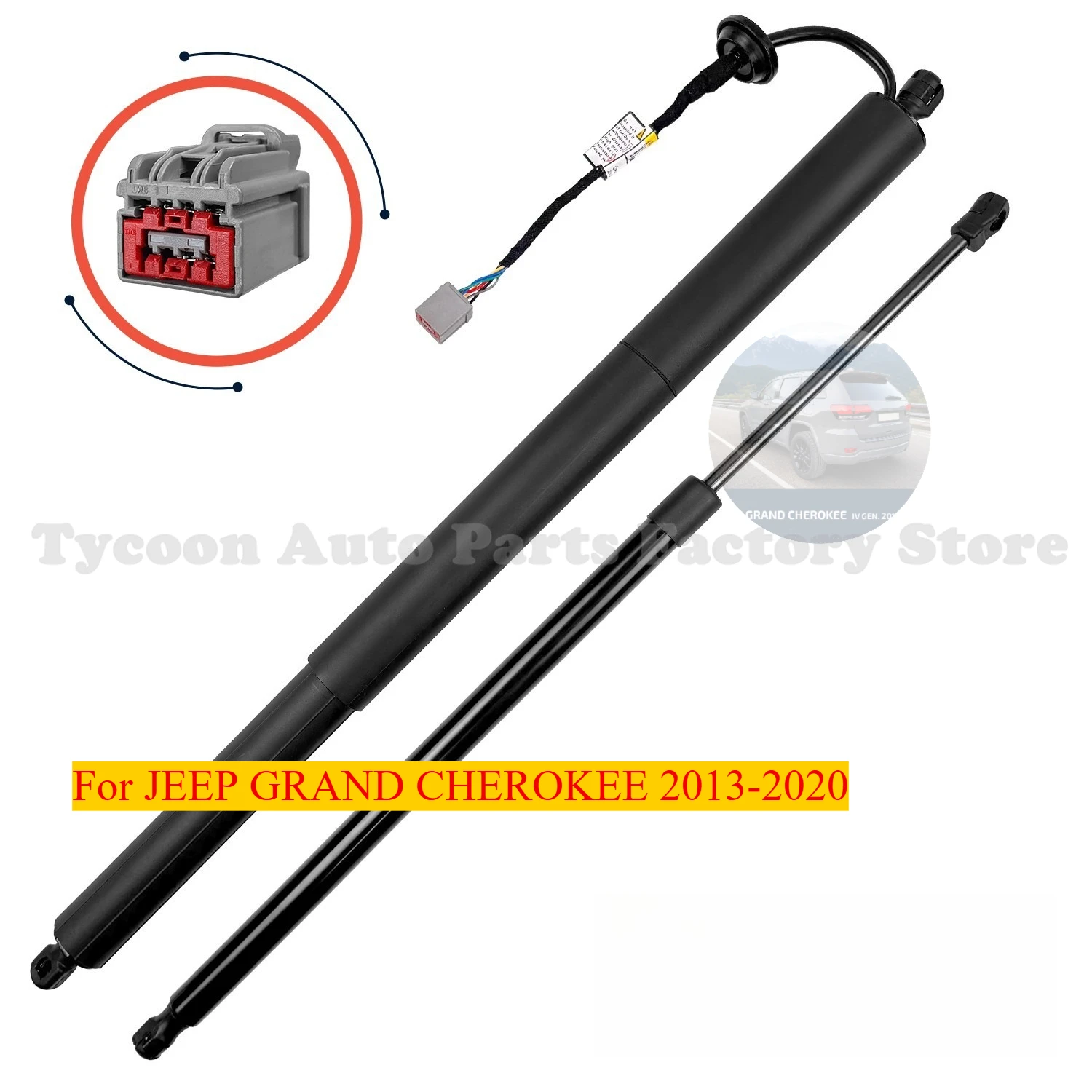 

Electric Tailgate Strut Actuator Set For JEEP GRAND CHEROKEE 2013-2020 Shock Absorber Support Rod 68333901