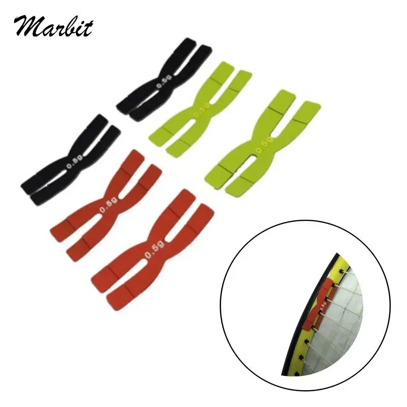 1Pcs Tennis Racket Weight And Balance Strips Racquet Balancer Tape H-Shaped 0.5g Silicone Balance Bar Badminton