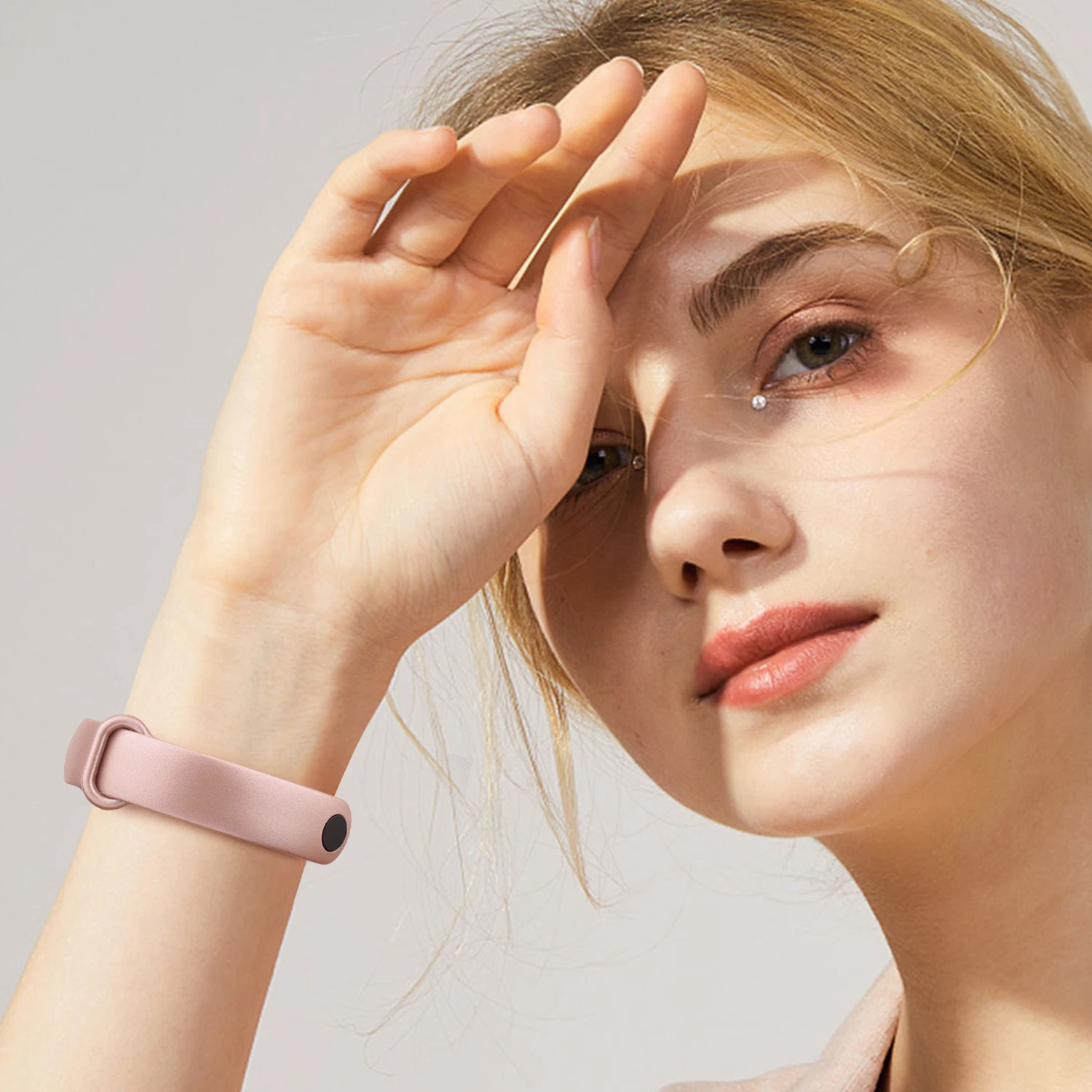 Elegant Bling Strap Band For Xiaomi Mi Band 4 3 Silicone Anti-sweat Replacement Wristband For Xiaomi Mi Band 5 6 Sport Bracelet