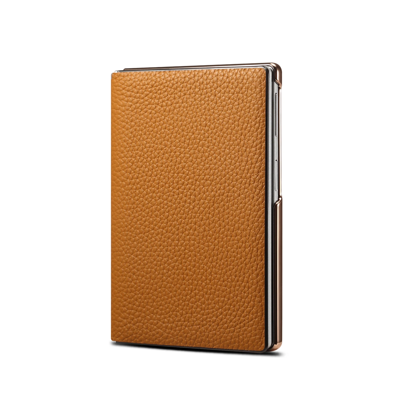 Magnetic Lychee Grain Flip Cards Solt Leather Phone Case for Samsung Galaxy Z Fold8 Fold 8 Wide for Magsafe Shockproof Cover