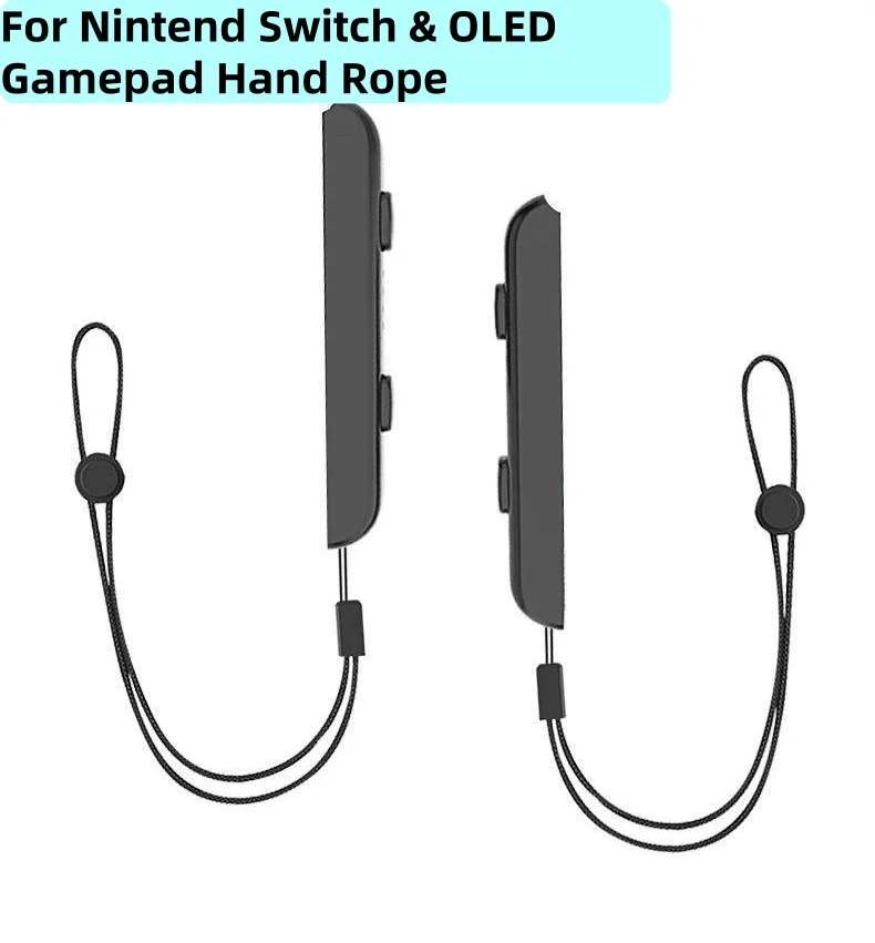 حزام معصم JoyCon لـ Nin-tendo Switch JoyCon Gamepads حزام مضاد للضياع، حزام معصم JoyCon لوحدة التحكم، حبل مقبض منزلق