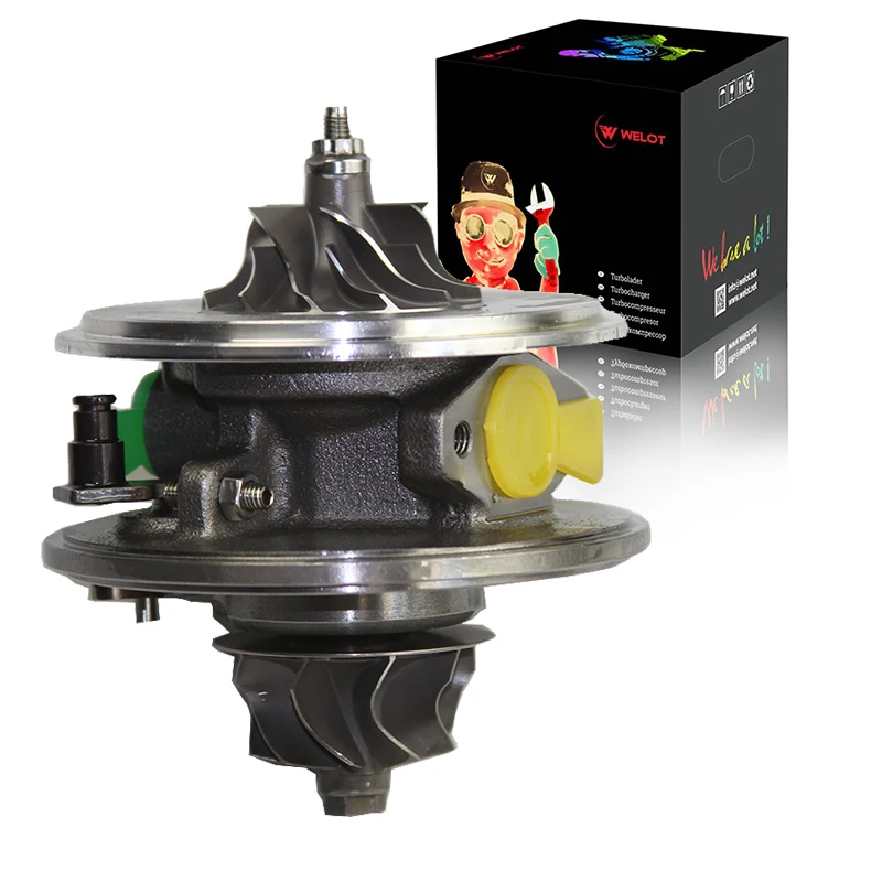 الشاحن التربيني GT1749V 701855 CHRA الأساسية 713672 -2 خرطوشة توربينية جديدة لشركة فولكس فاجن 1.9 TDI 81 KW ALH AHF 1997-2005 CHRA 038253019 سي اكس #1