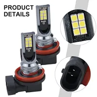 2pcs set H11 H8 H9 H1 H3 Fog LED Headlight H11 LED Headlight 9012 HIR2 9005 HB3 H10 9145 9006 HB4 High Quality