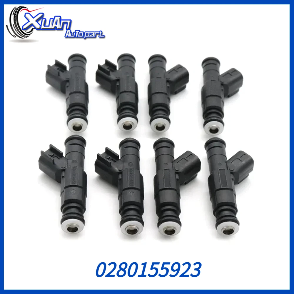 

0280155923 Fuel Injector 6pcs Fit for Cadillac Deville Eldorado Seville Oldsmobile Aurora Pontiac Bonneville 4.6L V8 2000-2005