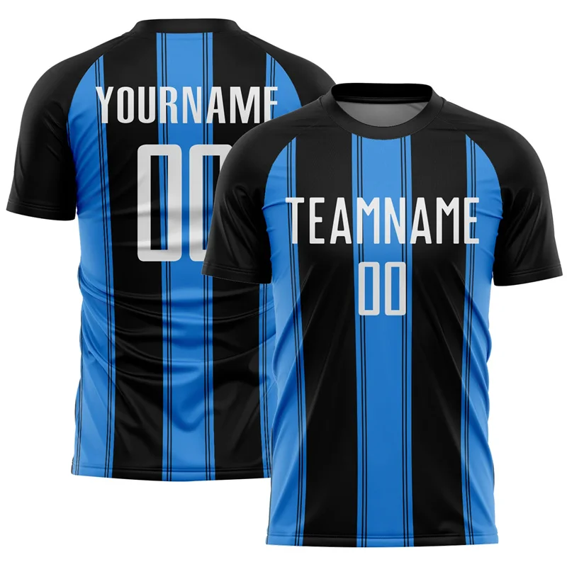 Multi Color Line Grafisch Voetbal T-shirt Mannen Aangepaste Teamnaam Sublimatie Voetbal Uniform Jersey Zomer Sport Korte Mouw Tees - afbeelding 1
