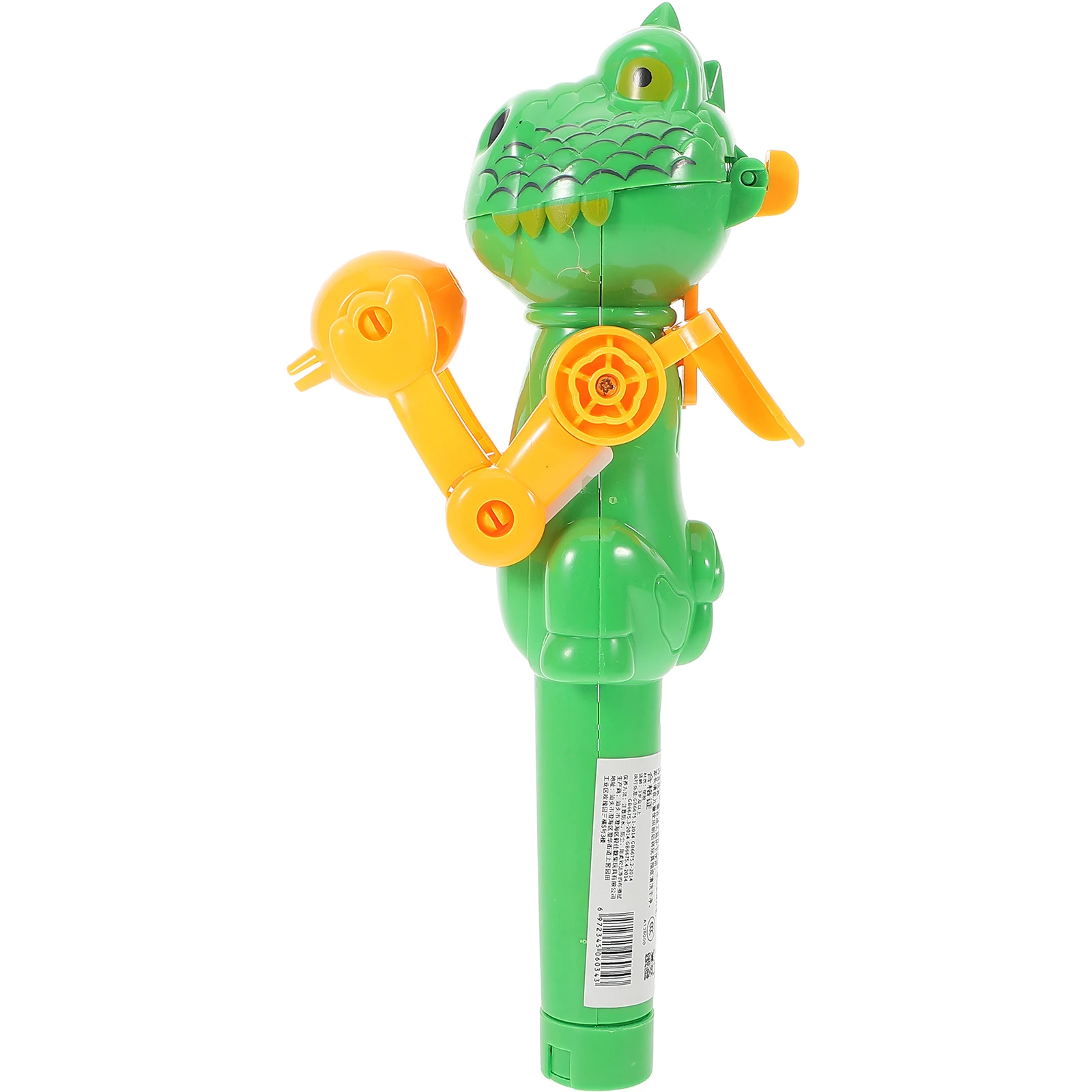 

Children's Dinosaur Lollipop Holder Machine Launcher Christmas Plastic Toy