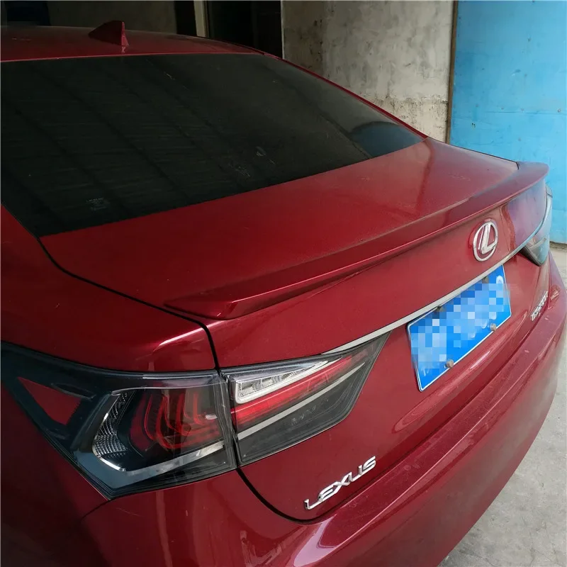 For Lexus GS250 GS350 GS450 ABS Material Car Rear Wing Primer Color Rear Spoiler 2013-2016