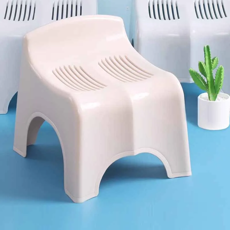 Minimalist Modern Bathroom Chair Anti Slip Quality Portable Toilet Shower Chair Ergonomic Small Taburete Ducha Furniture Home