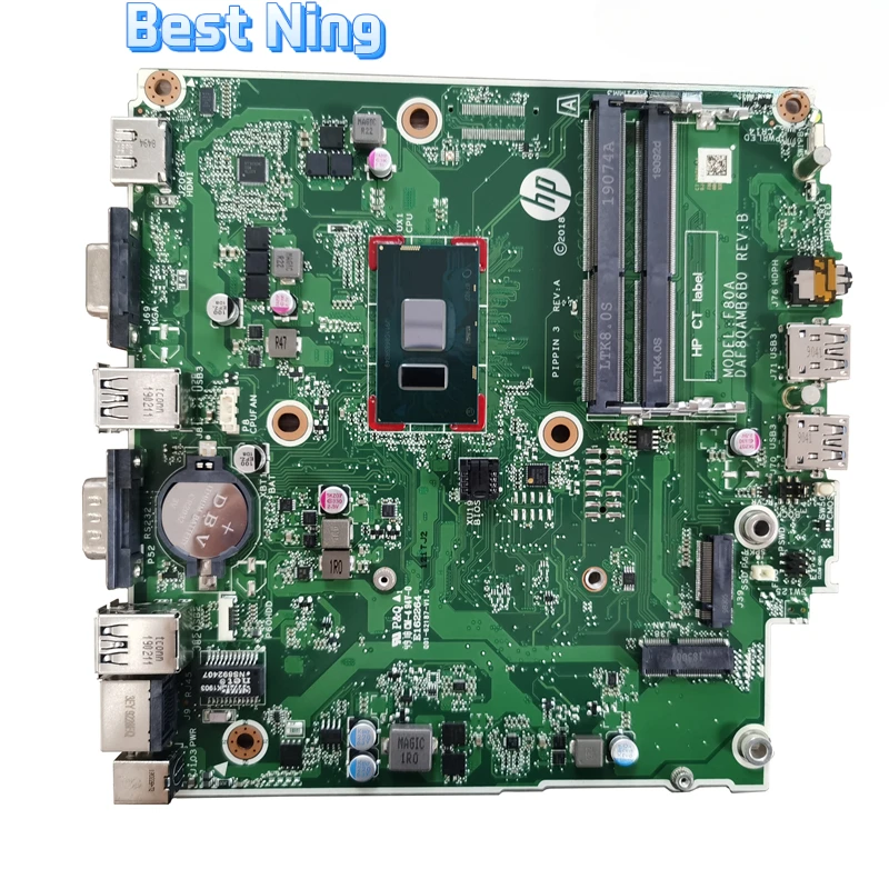 

For HP 260 G3 DM Motherboard DAF80AMB6B0 Mainboard Celeron 3865U DDR4 L37693-001