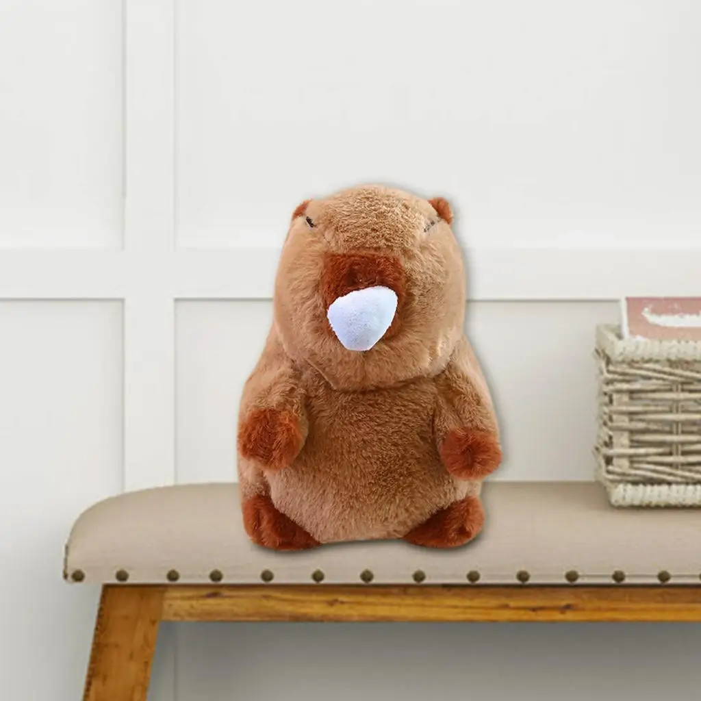 Cartoon Stuffed Capybara Toys Valentine's Day Gifts Soft Toy Living Room Decoration for Children Boys Girls Kids Adults Teens