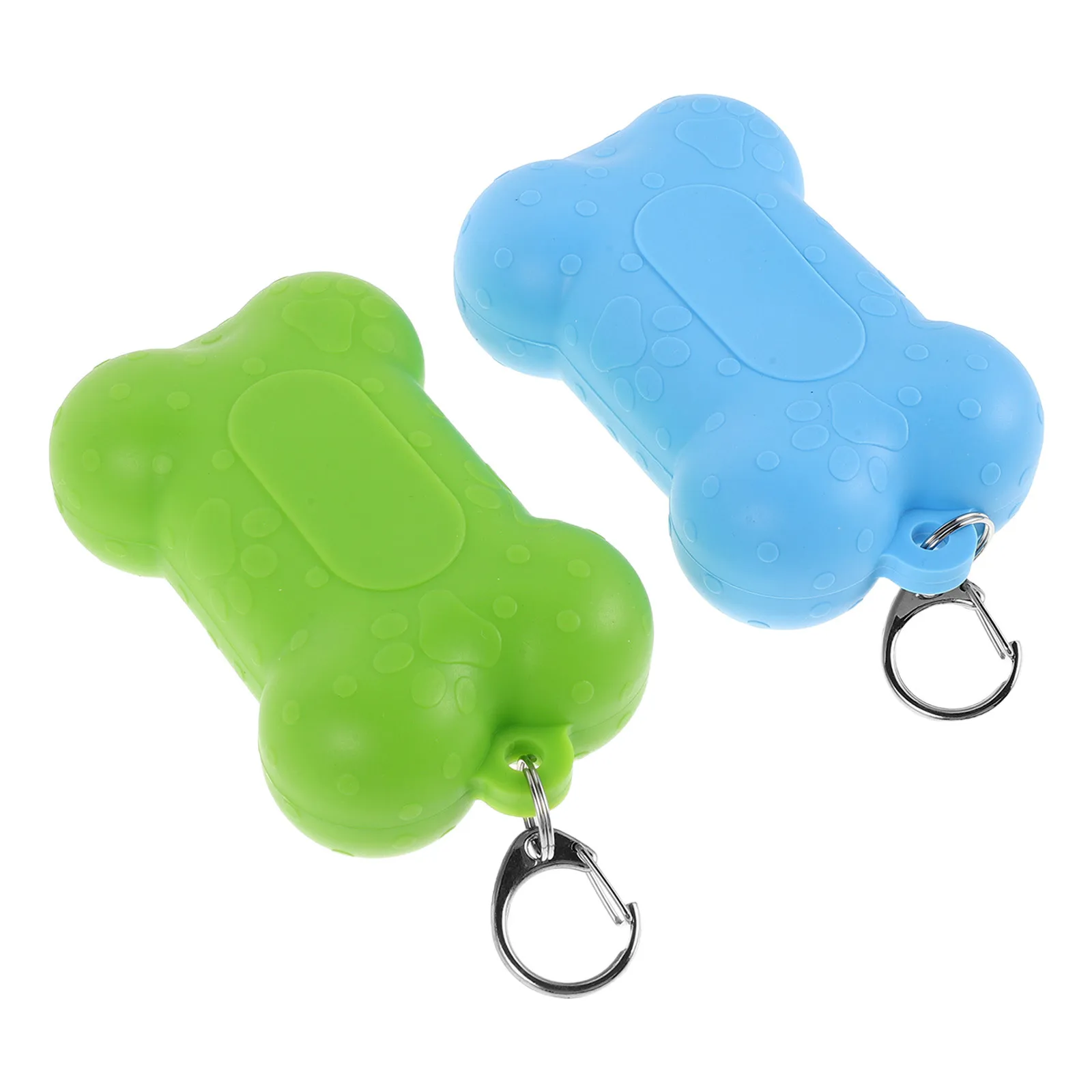 

2Pcs Pet Treat Waist Pack Silicone Dog Treat Pouch with Clip Portable Waterproof Snack Holder for Training Walking Outdoor