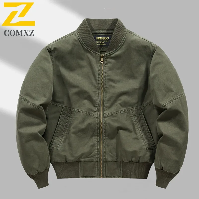 

COMXZ Мужская куртка Комфортная уличная ветрозащитная прочная куртка для верховой езды Повседневная уличная стильная легкая ветрозащитная осенняя новая мужская одежда