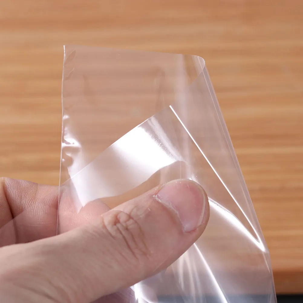 100Pcs Eco Friendly Pof Shrink Wrap Bags High Shrinkage Rate Waterproof Heat Shrinkable Film for Bath Soap Essential Oil