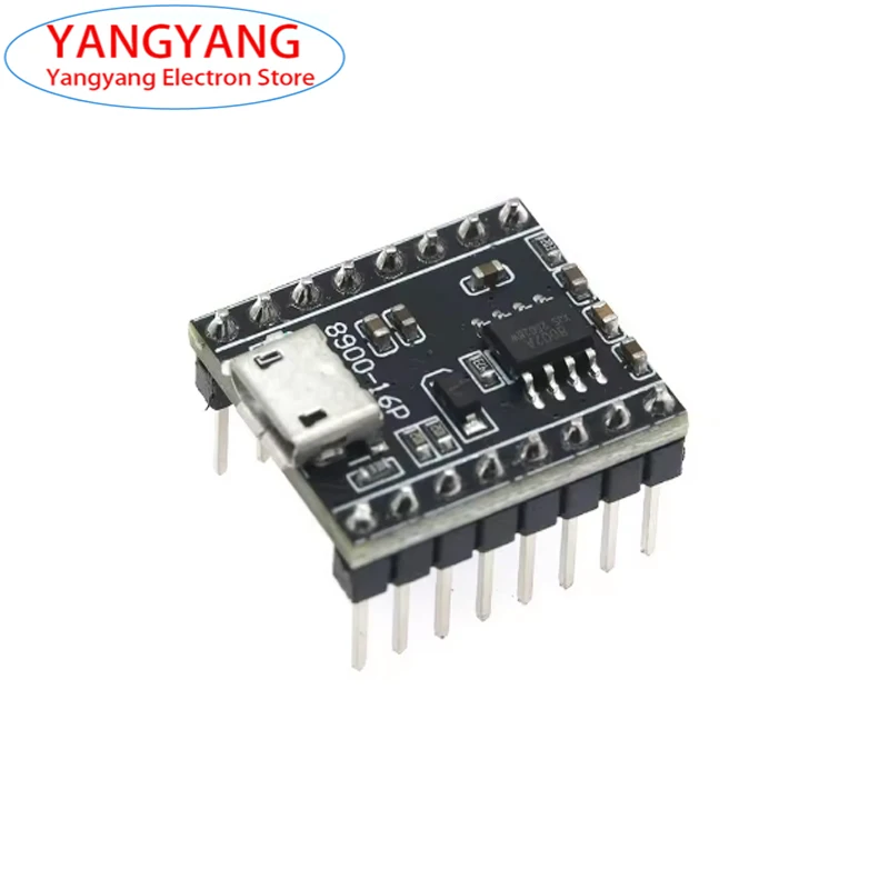 New JQ8900-16P Voice Broadcast Module Custom Music Intelligent Voice Broadcast USB Serial Port MP3 Recognition Module JQ8900