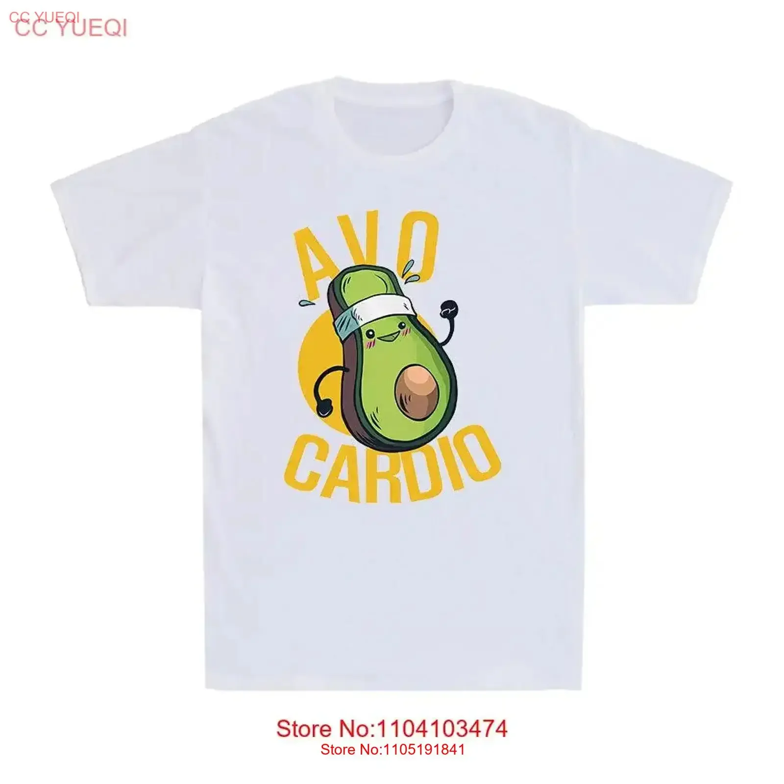 

Веганская вегетарианская авокадо для кардио, забавная новинка, мужская хлопковая футболка, винтажная стильная мужская дышащая растянутая футболка