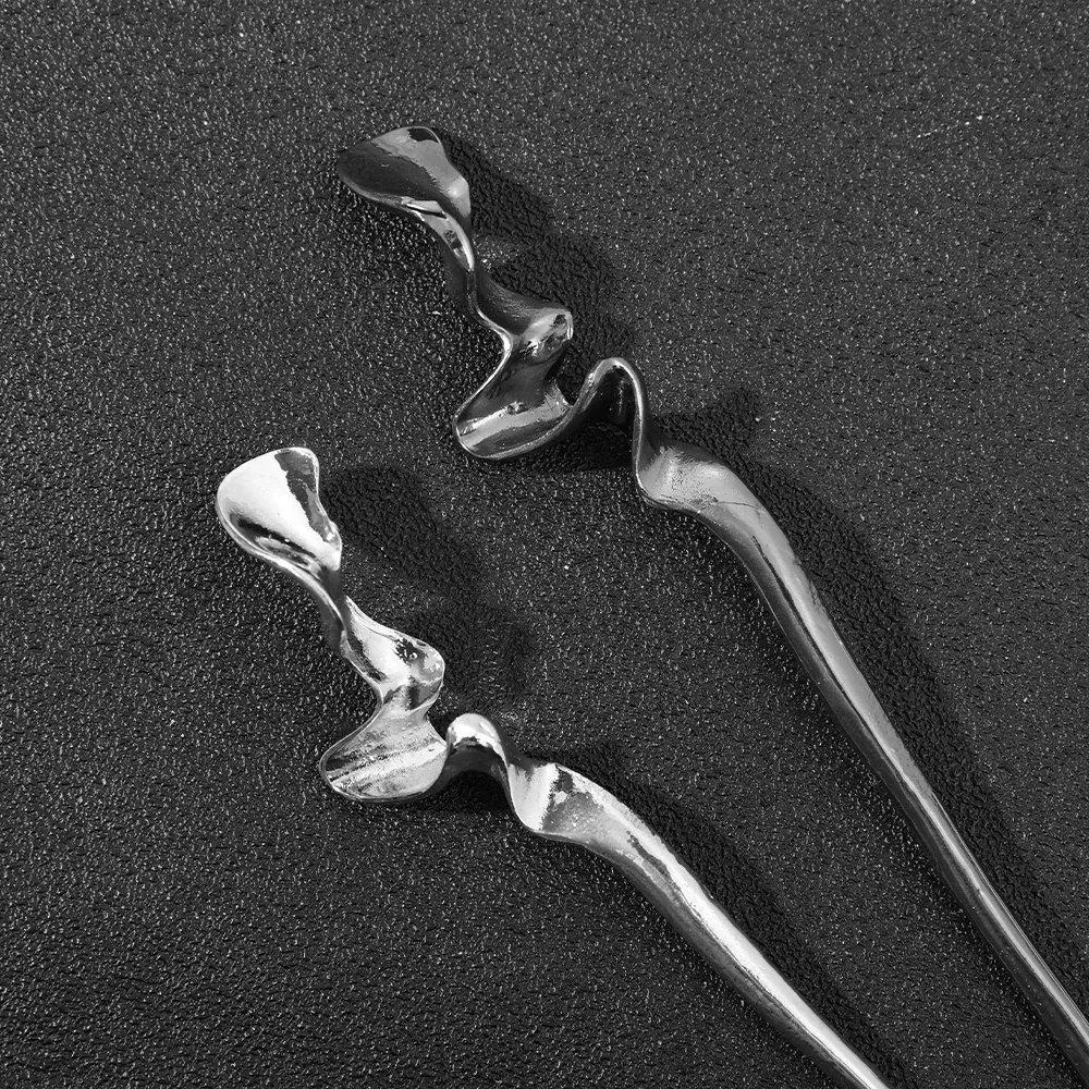 غير النظامية دبوس الشعر المرأة النمط الصيني الجديد الراقية واضح الباردة الطراز القديم دبوس الشعر المستديرة المألوف تنوعا إكسسوارات الشعر