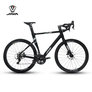 Java siluro 3ロードバイク22スピードカーボン繊維自転車大人ディスクブレーキカーボンファイバーフロントフォークアルミフレームSILURO3サイクリング  - AliExpress