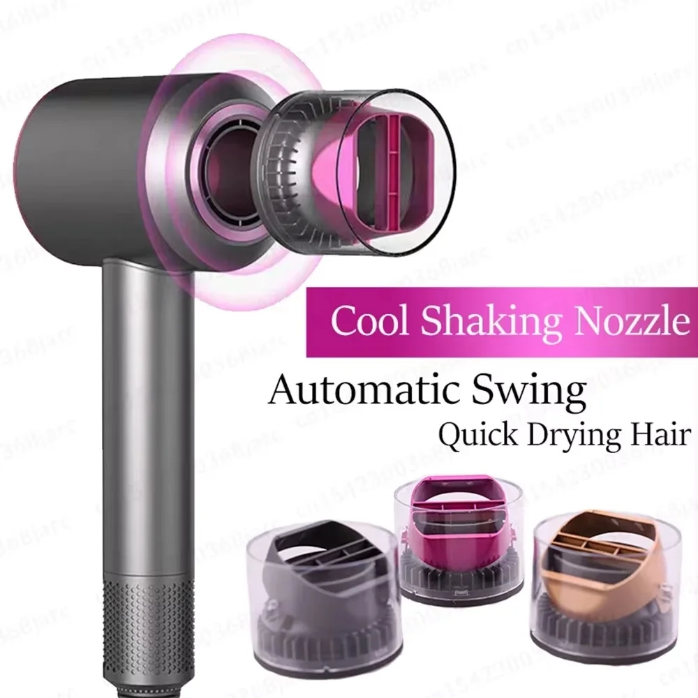 Automatic Swing Nozzle For Dyson Supersonic HD01 HD02 HD03 HD08 HD15 Nozzle Super Hair Dryer Shake Nozzle Styling Tool Accessory