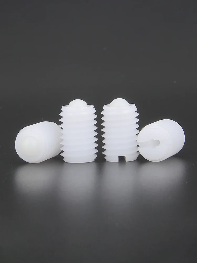 

M8 M10 M12 M16 M20 Conceyor Ball Rollers VCN325 POM Ball Plungers Round Durable Bull Wheel Press Fit Ball Rollers For Transfer