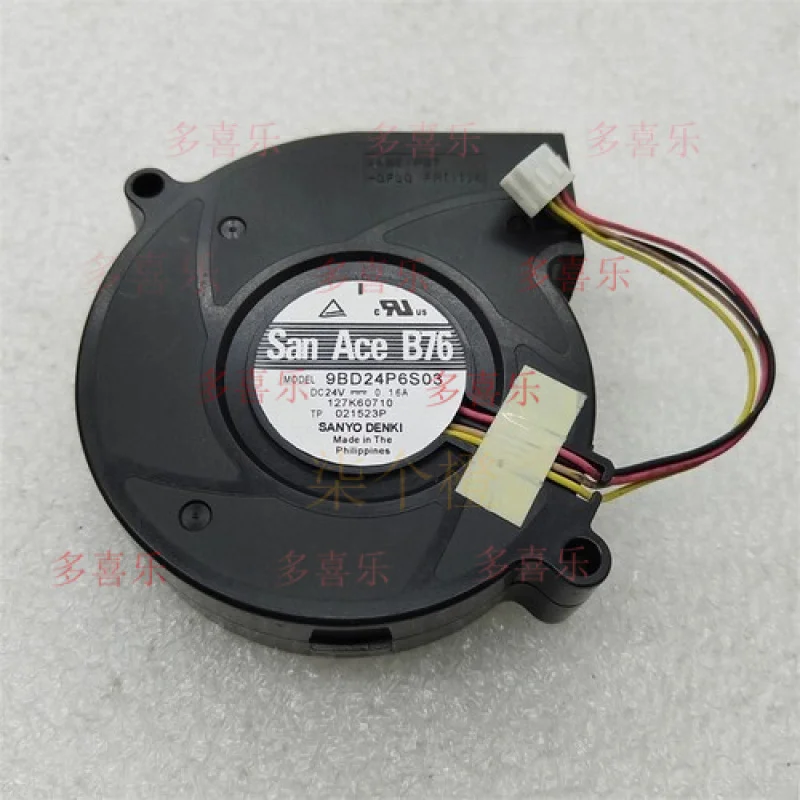 

EE для Sanyo 9BD24P6S03 DC24V 0.16A 4-контактный турбовентилятор охлаждения