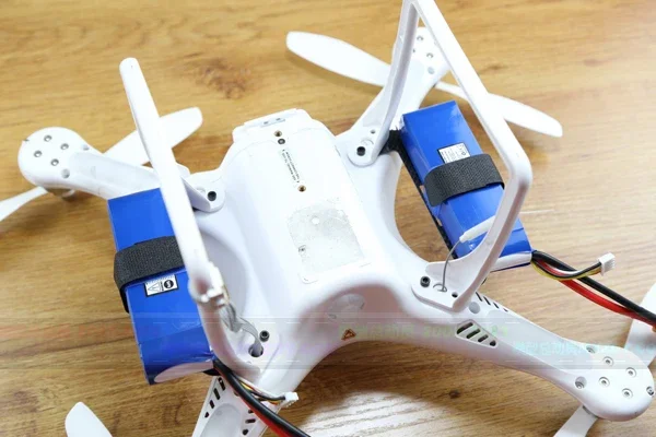 3K Carbon fiber Dual Battery extend gimbal landing skid  Mounting Base for  Phantom 2 3 F330 Car