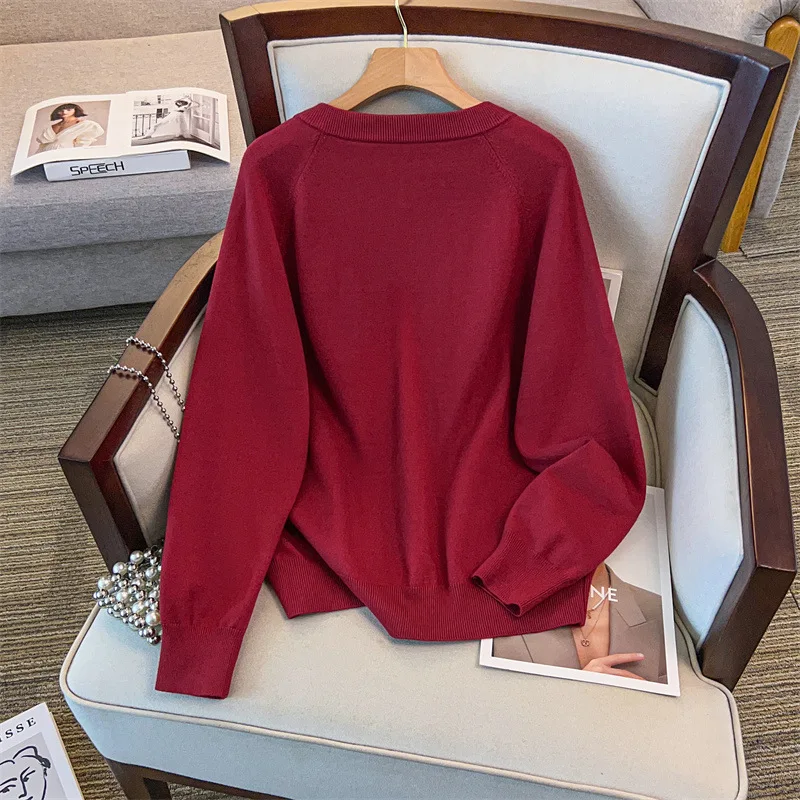 Damski sweter rozpinany z okrągłym dekoltem, luźny, na jesień i zimę, z koronkowym wiązaniem, dzianinowa kurtka, rozmiary plus size 170 kg+, biust 160 cm, rozmiary 4XL 5XL 6XL 7XL 8XL 9XL 10XL
