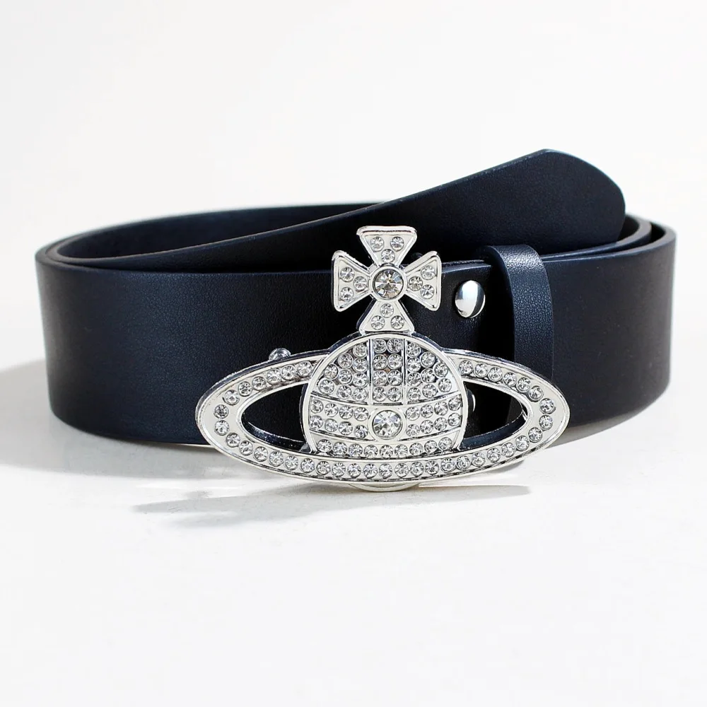 2025 New Women's Rhinestone Bucket Belt - Sparkle Western Jeans Accessory, Adjustable Waist Strap, Chic Cowgirl Style