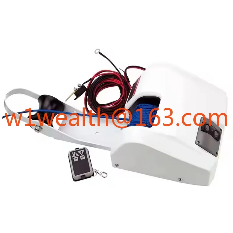 Marine Hardware 12V 100ft Corded 45 Winch for Fresh or Salt Water Durable Electric Anchor Winch