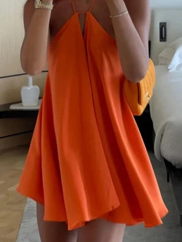 Sexy Party Off Shoulder Dresses 2025 Women's Elegant Sleeveless Hollow Out Beach Dress Backless High Street Lady Summer Vestidos 2