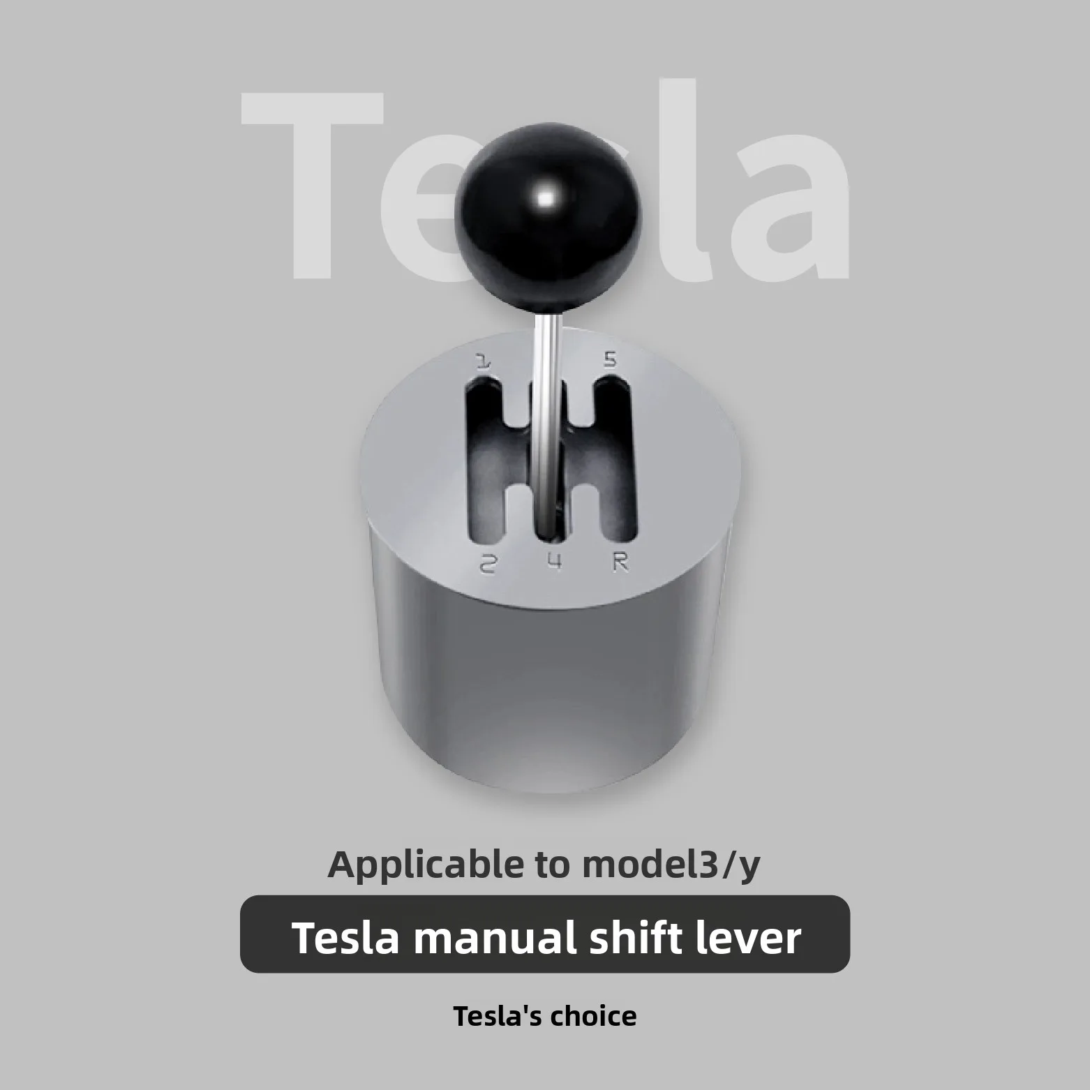 

Manual shift lever for Tesla Model 3/Y car shift rocker water cup holder