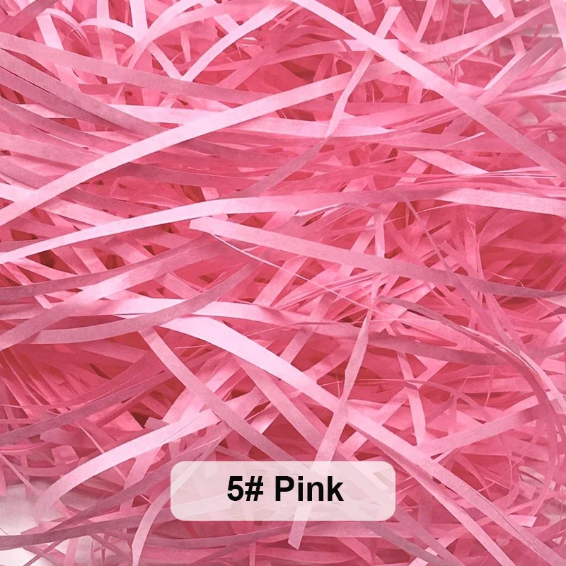100-20g veelkleurig raffiapapier flarden en strengen versnipperde crinkle confetti voor doe-het-zelf geschenkdoos inpakken en mandvulling