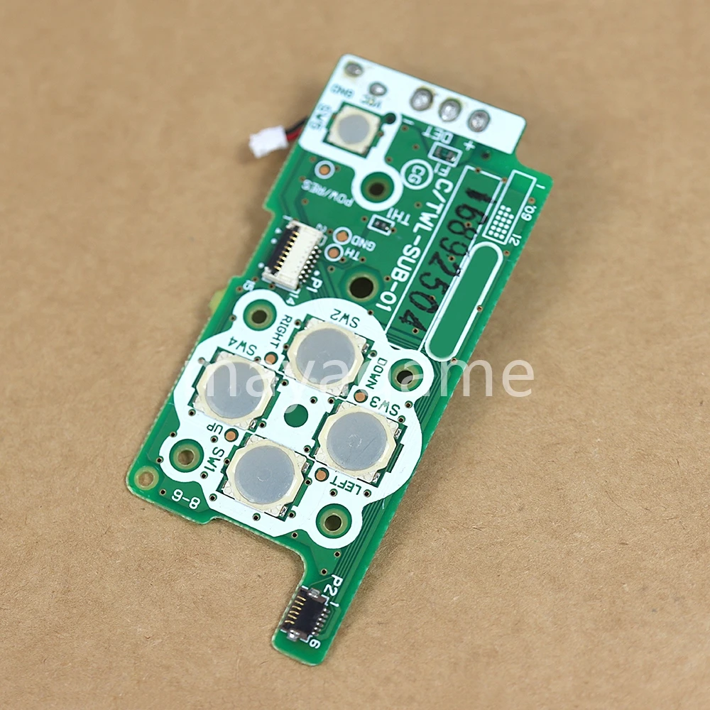 1 conjunto de botões de interruptor de alimentação, placa para chave ndsi, placa-mãe, interruptor abxy, peça de reparo