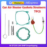 7PCS 12V 5-8KW Air Diesel Parking Heater Glow Plug Ceramic Pin Wrench Gasket For Eberspacher Webasto Heater Accessories Kit