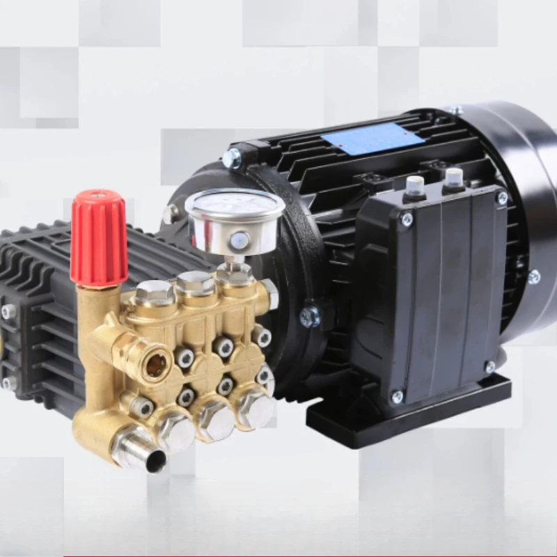 Commercial High Pressure Washer 220V 380V Plunger Pump Fog Spray Booster Car Wash Machine With Standard Motor Industrial