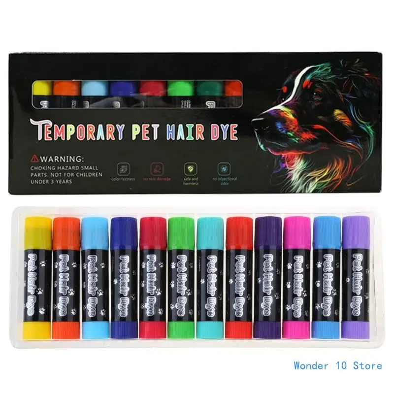 

Pet Hair Coloring for Children, Halloween, Party Great for Grooming Safe