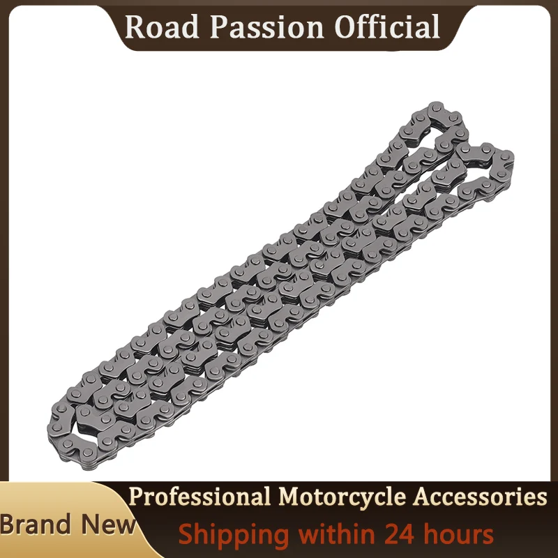 

Motorcycle Camshaft Timing Chain 2+3 98 Links For YAMAHA CH250 Elite CN250 Helix NSS250 Reflex PS250 Ruckus CH CN NSS PS 250