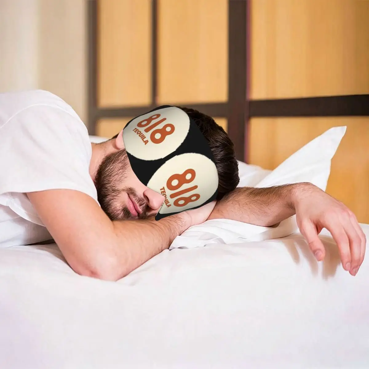 818 Tequila Green Logo sleep eye mask Light Blocking Portable Eye Cover for Girls Boys Travel Party Gift Eyeshade eyepatch view 6