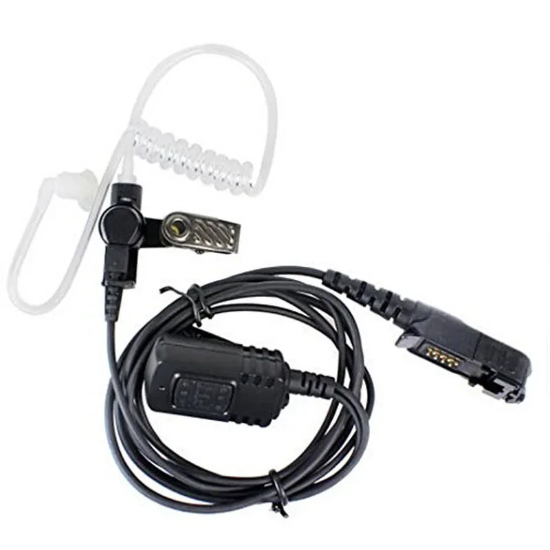 

Air Tube Earpiece Big PTT Mic Microphone Headset For Motorola TETRA MTP3550 MTP3100 MTP3200 MTP3250 3500 XIR P6600 Two Way Radio