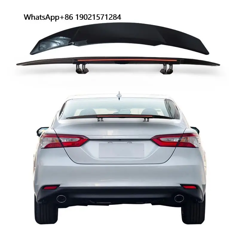 

Glossy Black Rear Trunk Tail Boot Lid Rear Wing Black Car wings for Camry